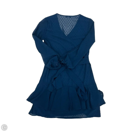 Dress Party Short By Clothes Mentor In Blue, Size: S