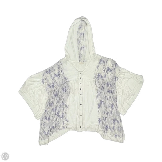 Blouse Short Sleeve By Pol In White, Size: M