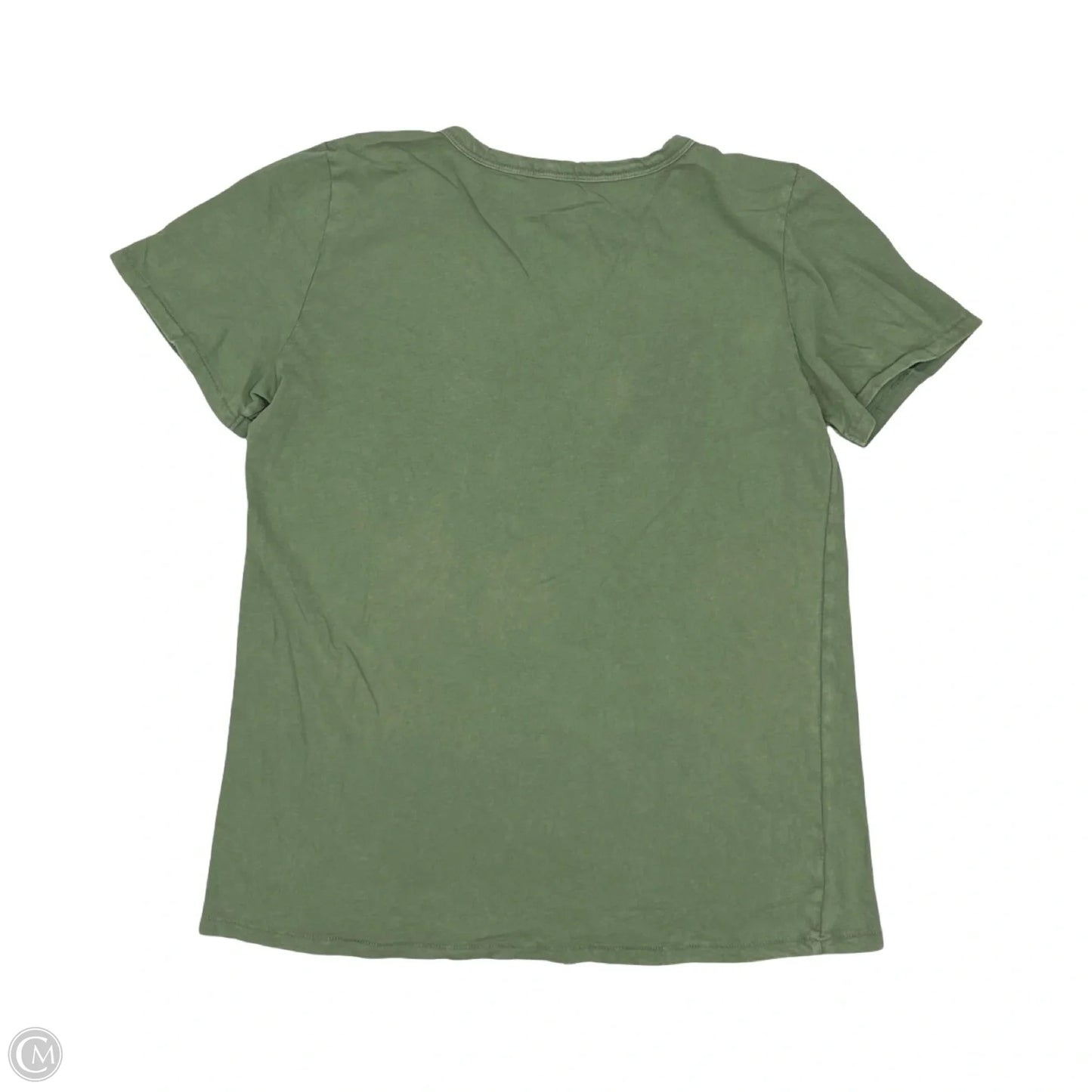 Top Short Sleeve Basic By Aerie In Green, Size: S