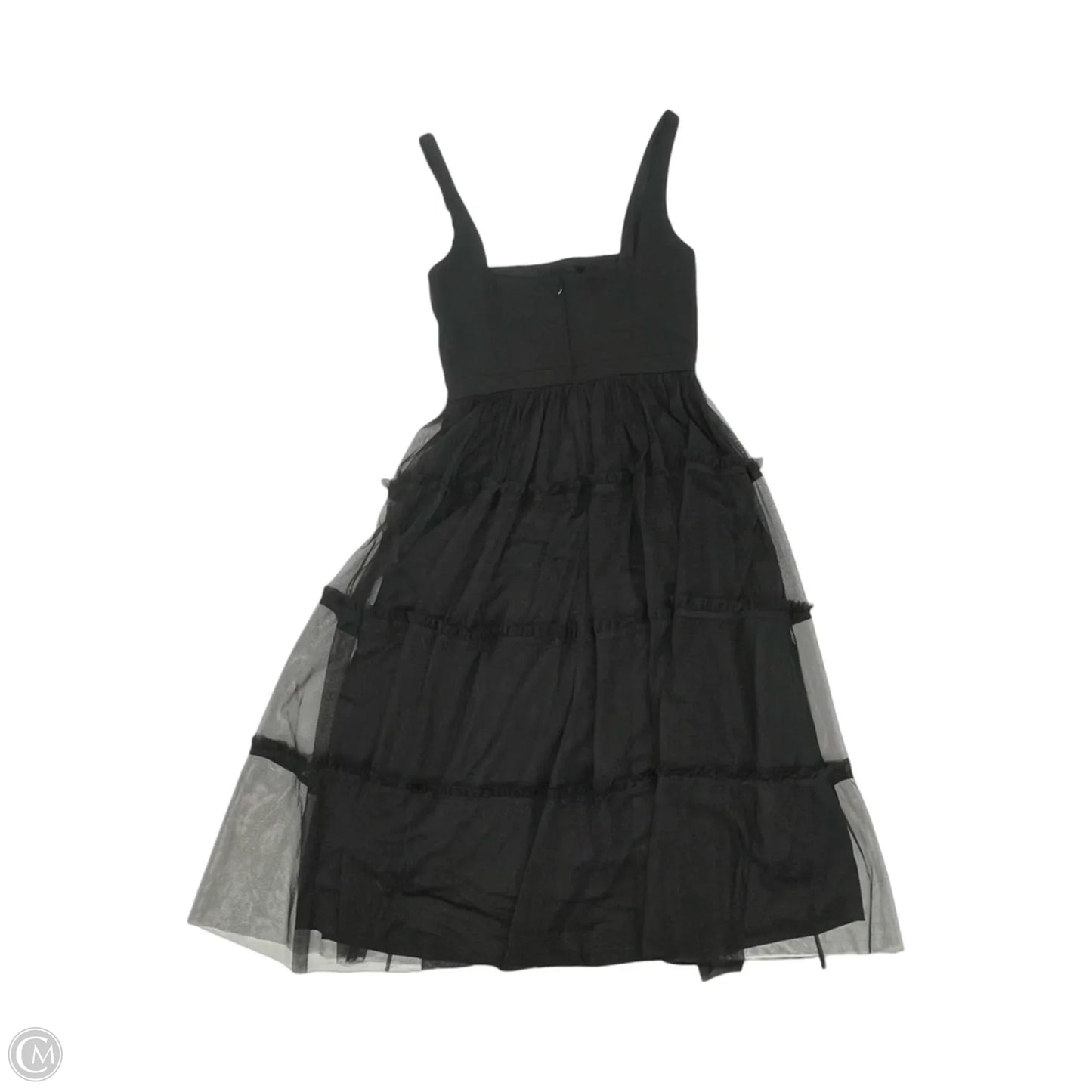 Dress Party Midi By Adrianna Papell In Black, Size: 8