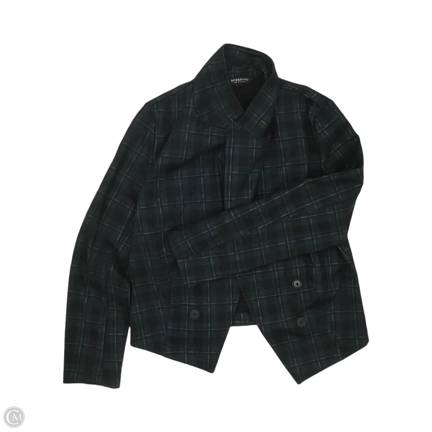 Jacket Other By Liverpool In Black & Green, Size: M