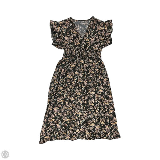 Dress Party Long By Cme In Floral Print, Size: 2x
