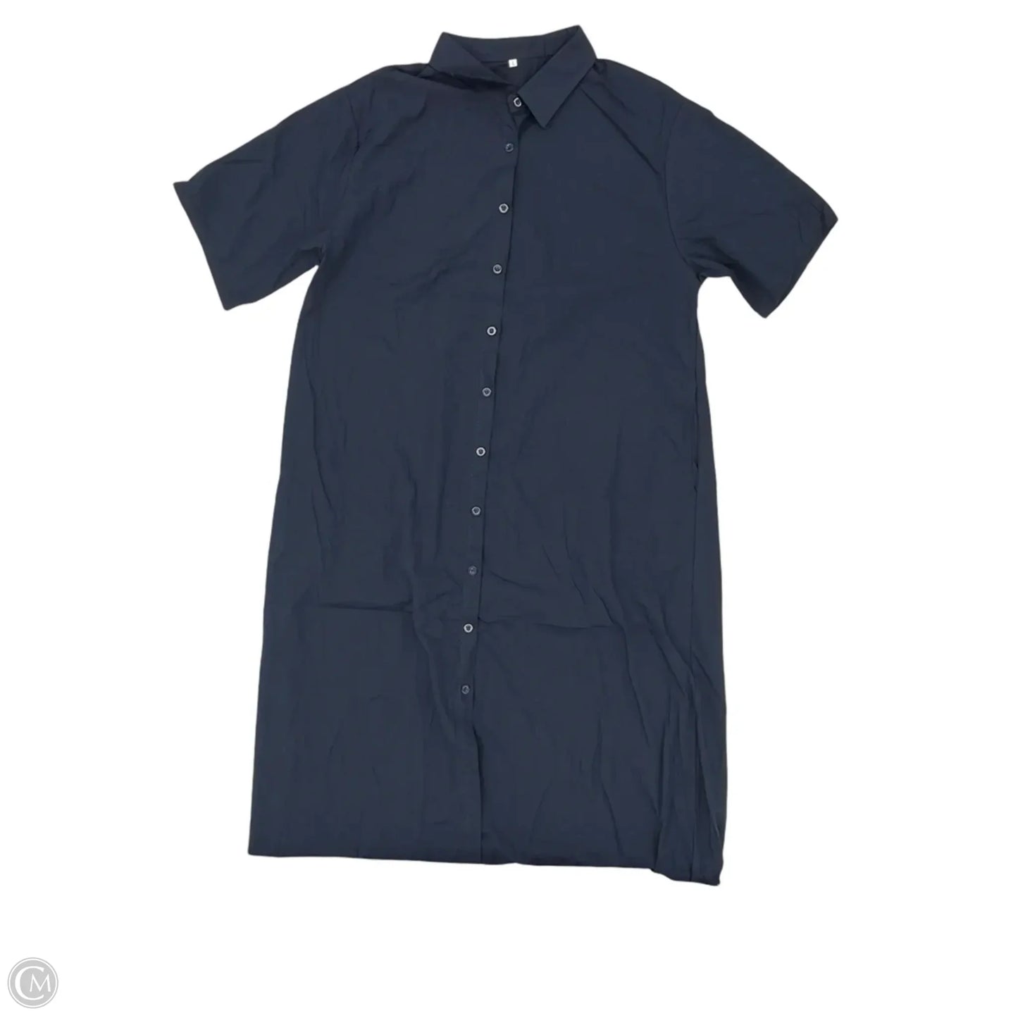 Dress Casual Maxi By Cmf In Navy, Size: L