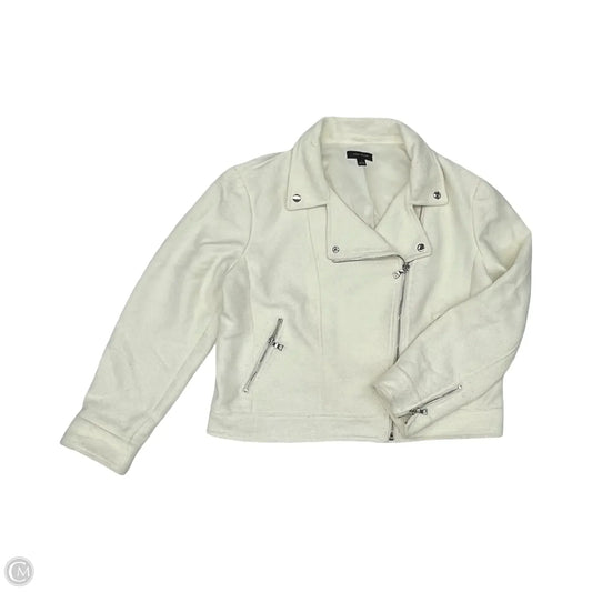 Jacket Other By Ann Taylor In Cream, Size: 1x