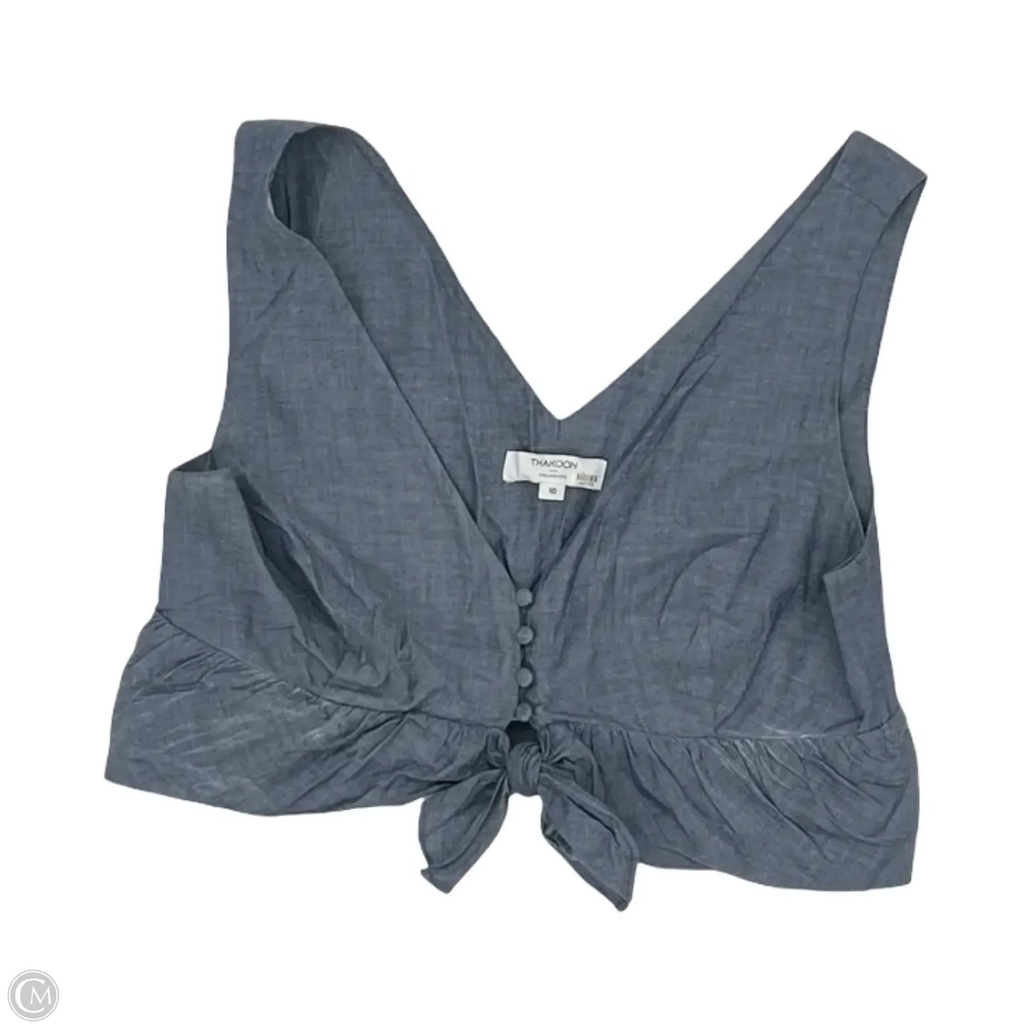 Vest Other By Clothes Mentor In Blue, Size: M