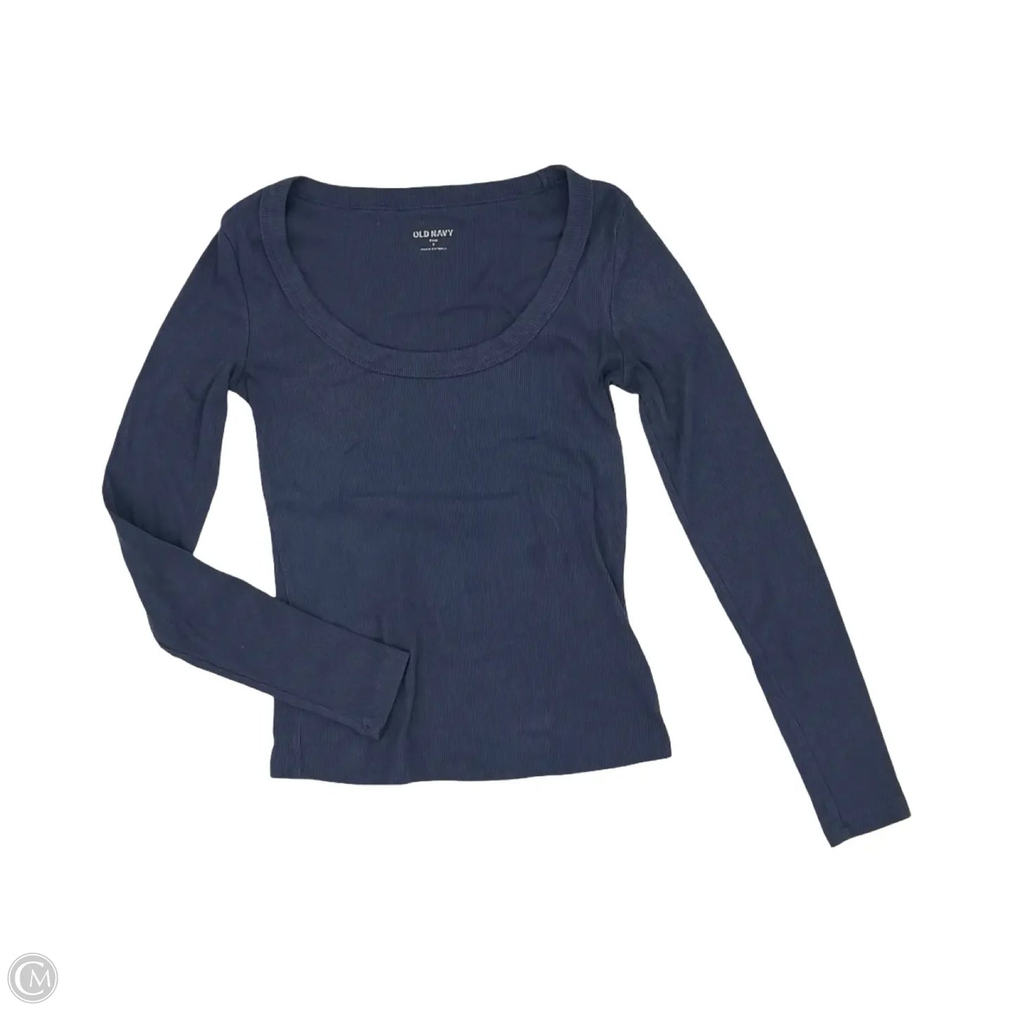 Top Long Sleeve By Old Navy In Blue, Size: S
