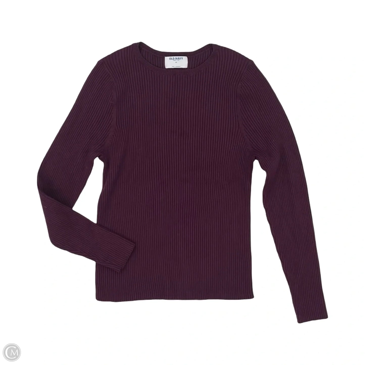 Top Long Sleeve By Old Navy In Purple, Size: Xl