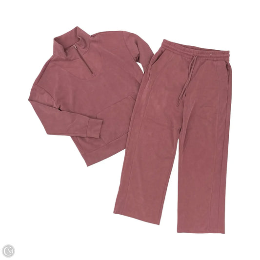 Lounge Set Pants By Maurices In Red, Size: M