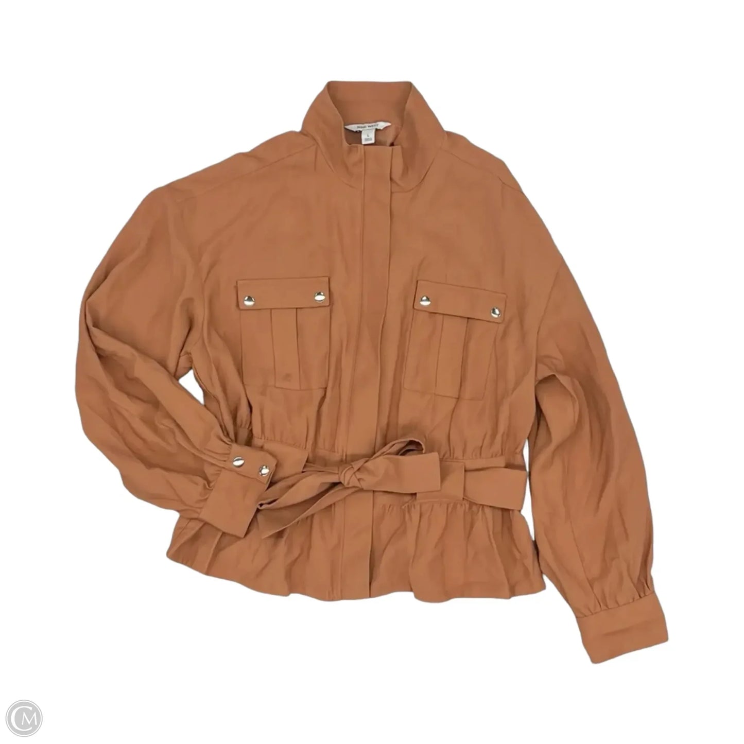 Jacket Other By Nine West In Orange, Size: L