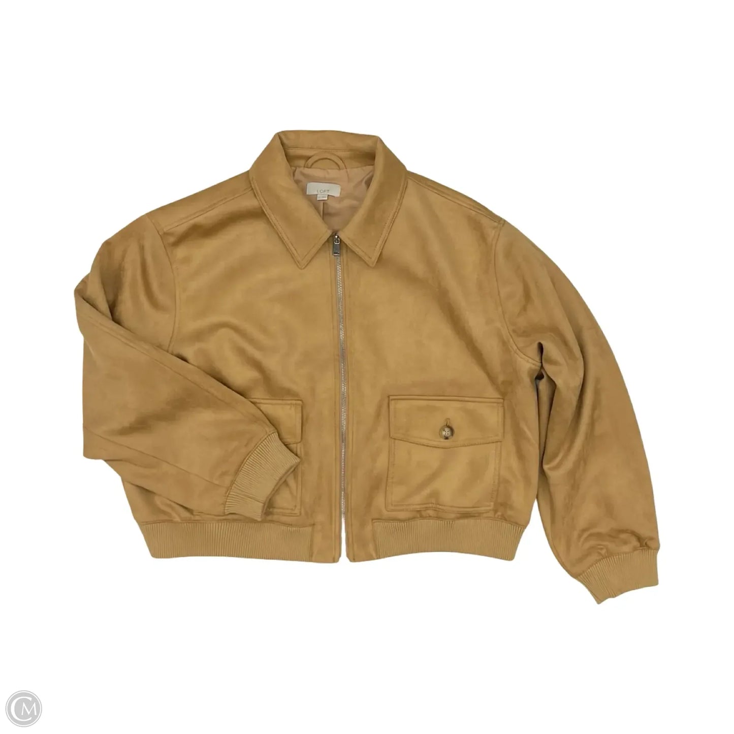 Jacket Other By Loft In Tan, Size: Xl