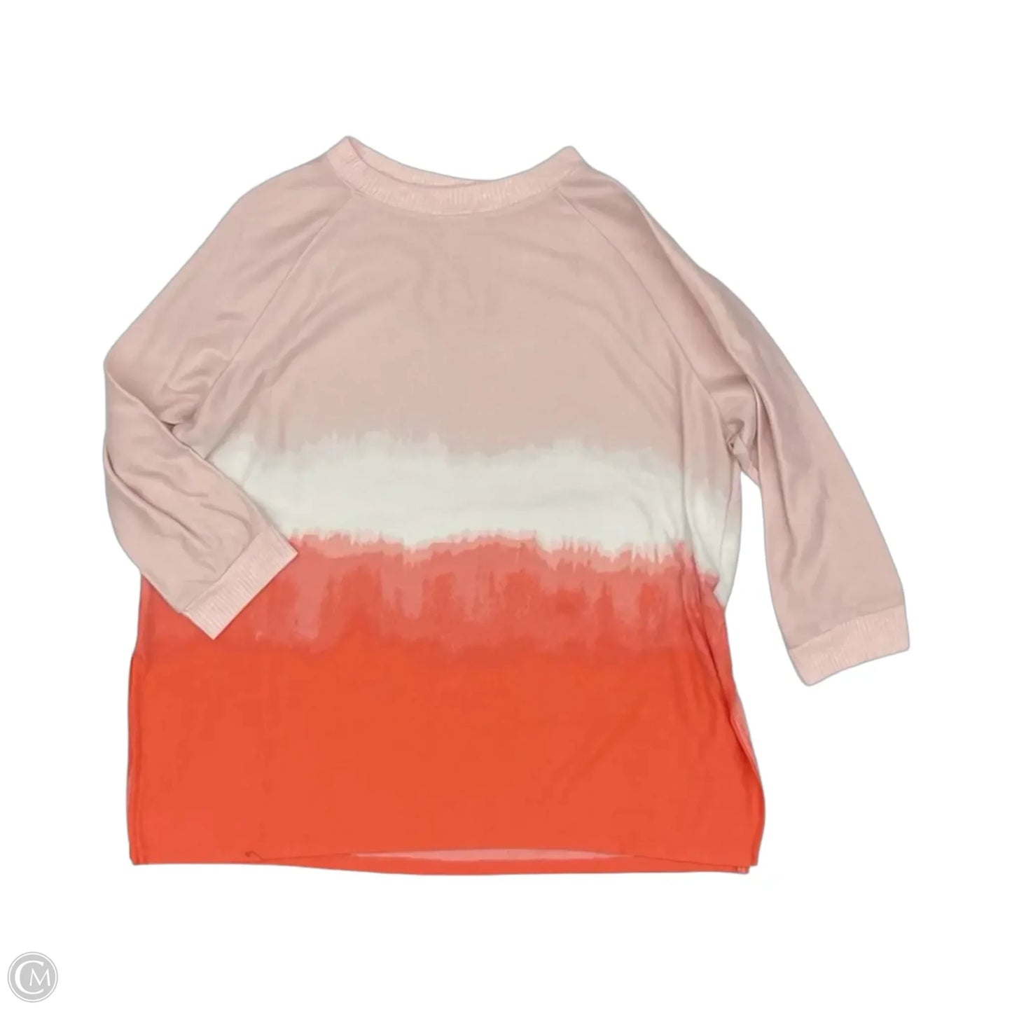Top Long Sleeve By Secret Treasures In Pink, Size: M