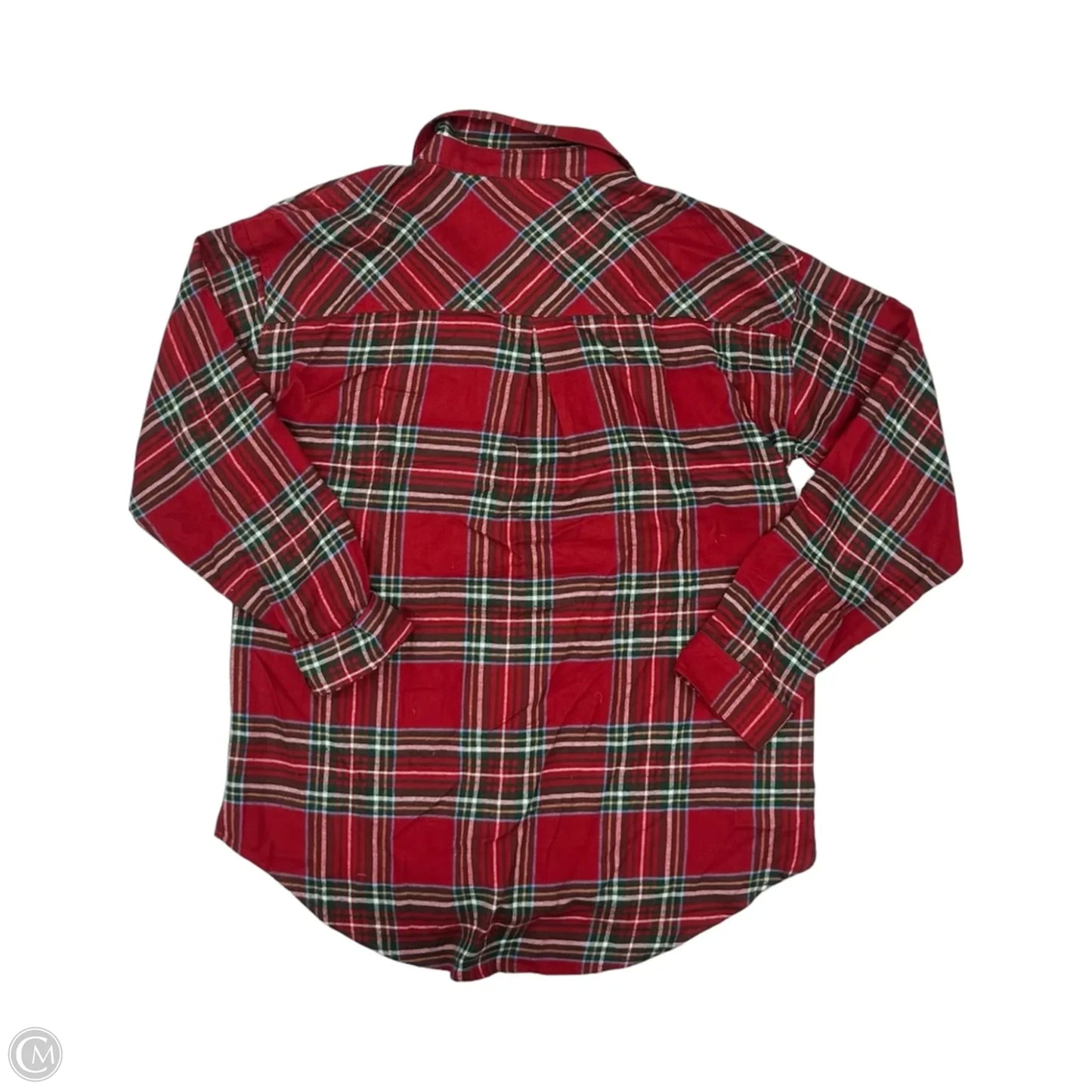 Top Long Sleeve By Maurices In Red, Size: M