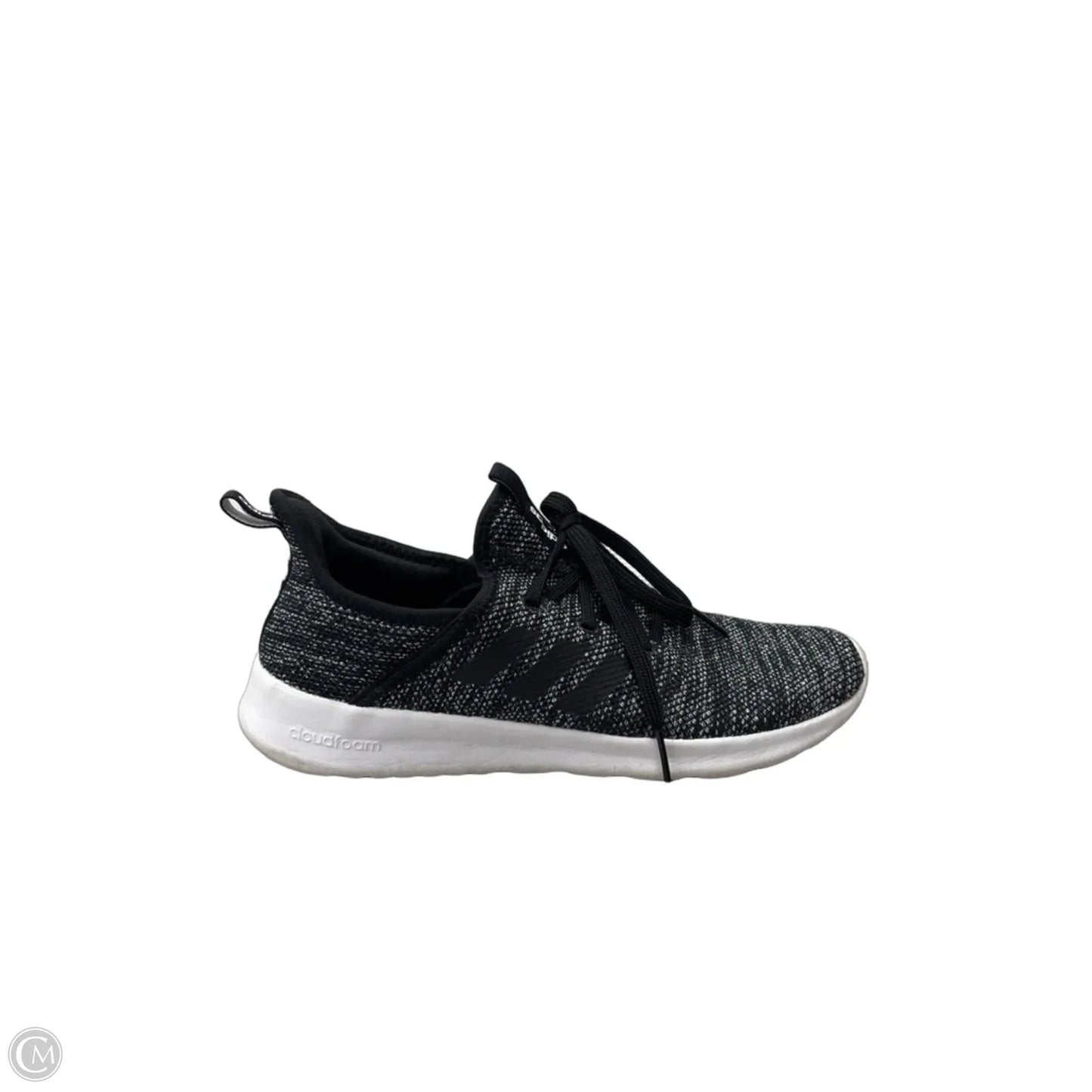 Shoes Athletic By Adidas In Black & White, Size: 9