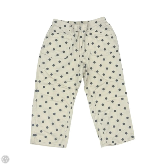 Jeans Wide Leg By Cmf In Cream Denim, Size: 2x