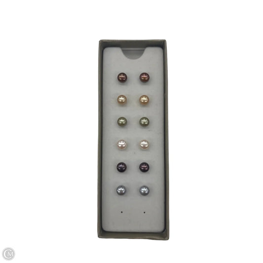 Earrings Stud By Honora, Size: 06 Piece Set