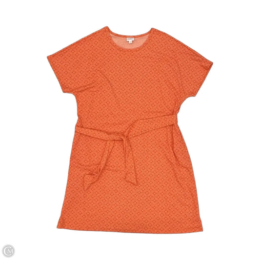 Dress Casual Midi By Lularoe In Orange, Size: 3x