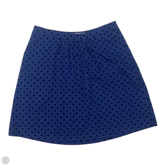 Skirt Mini & Short By Boden In Blue, Size: 14l
