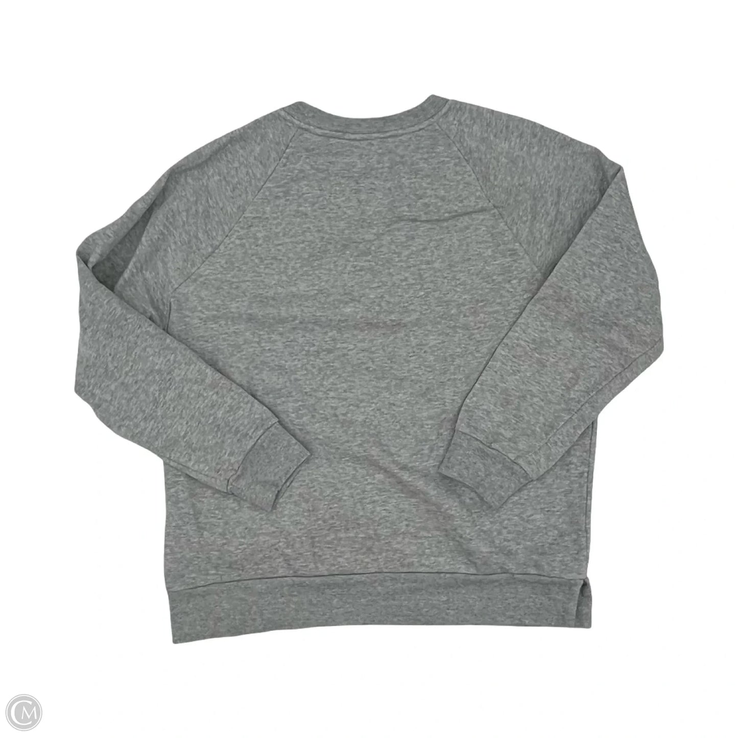 Sweatshirt Crewneck By Colsie In Grey, Size: S