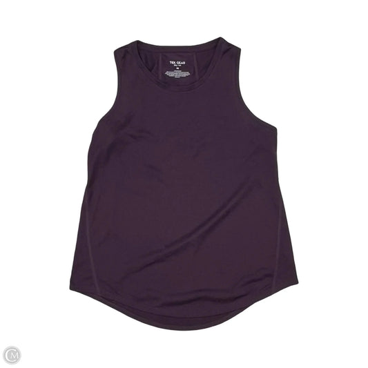 Athletic Tank Top By Tek Gear In Purple, Size: M