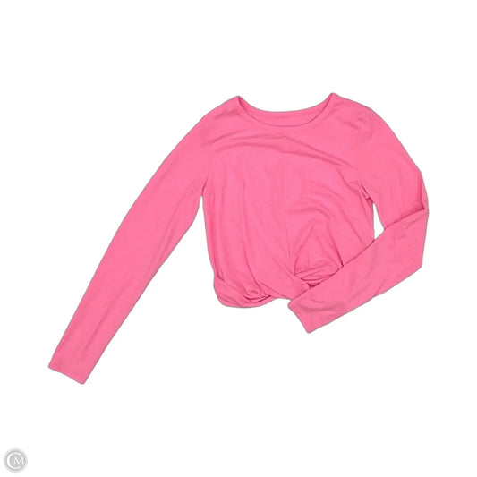 Top Long Sleeve Designer By Lilly Pulitzer In Pink, Size: M