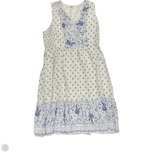 Dress Casual Maxi By Old Navy In Cream, Size: Xxl