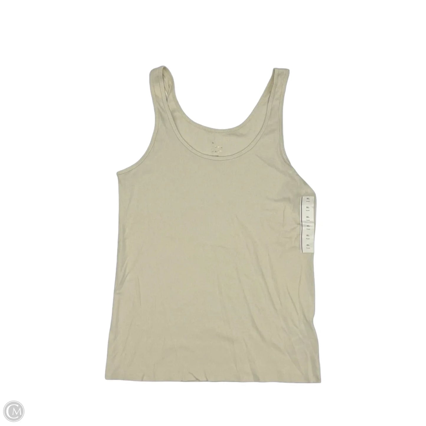 Tank Top By A New Day In Tan, Size: Xl