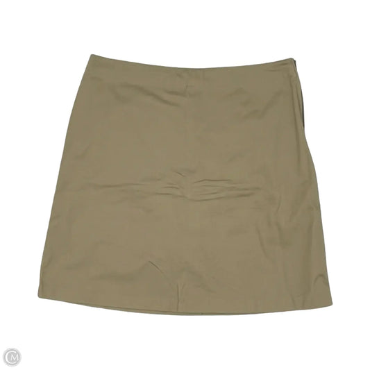 Skort By Lands End In Tan, Size: 10