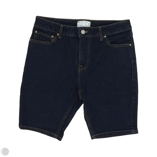 Shorts By Asos In Blue Denim, Size: 14