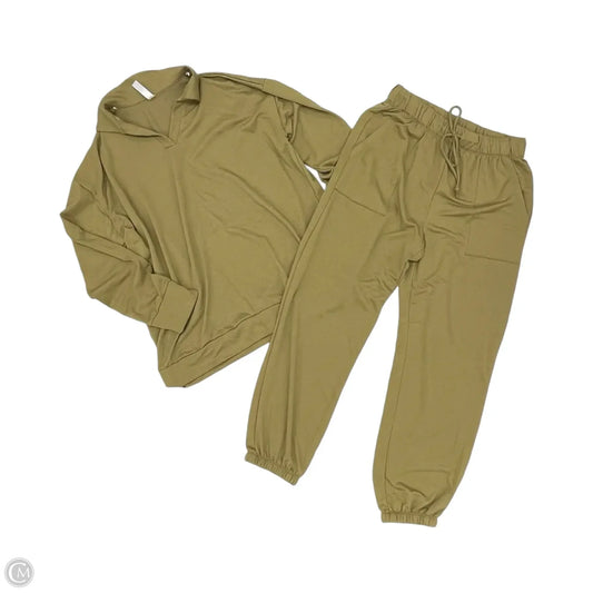 Lounge Set Pants By Dear Scarlett In Green, Size: L