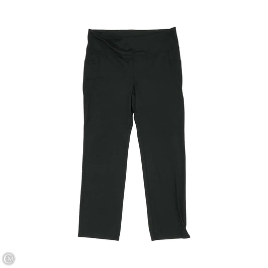 Athletic Pants By J. Jill In Black, Size: L