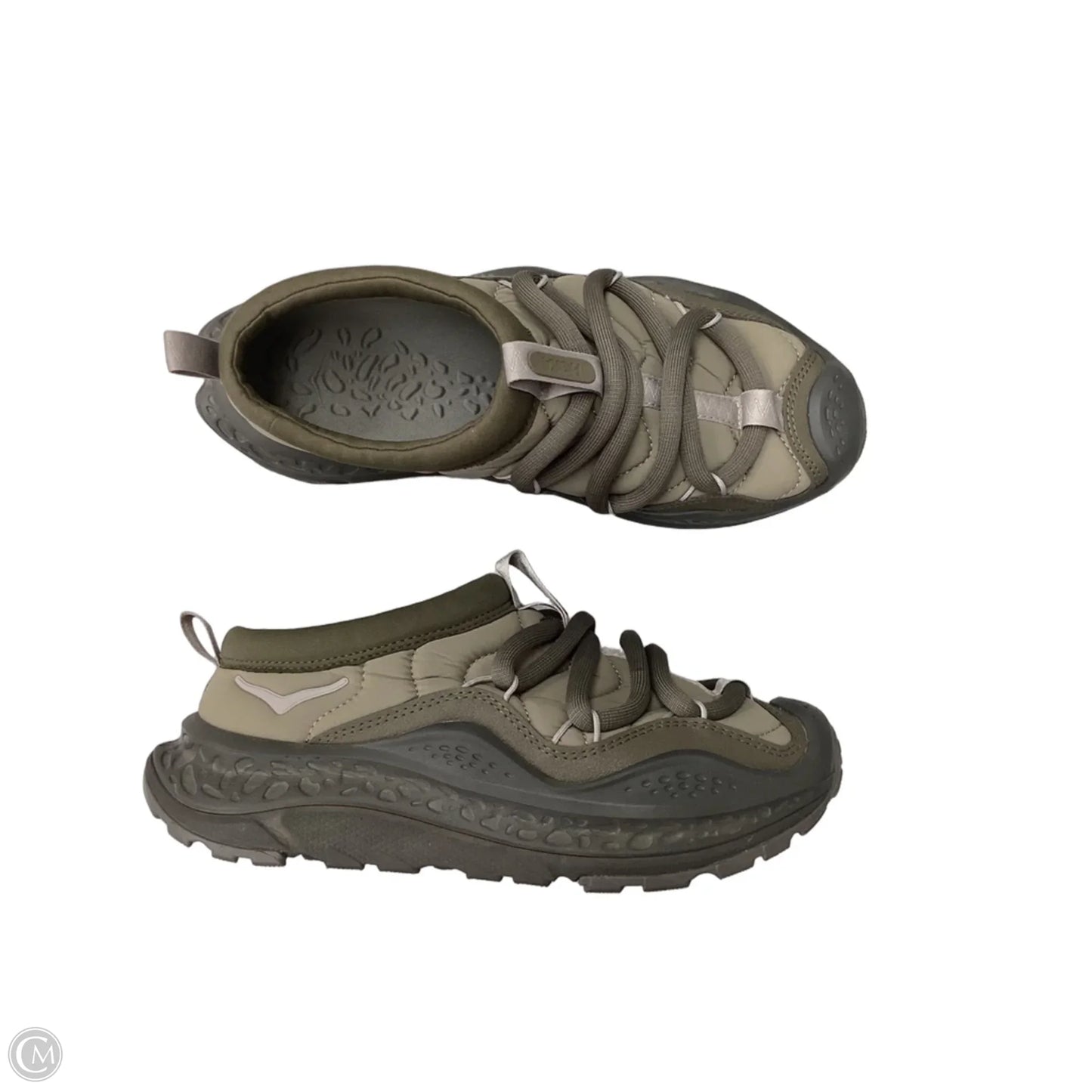 Shoes Sneakers By Hoka In Green, Size: 9
