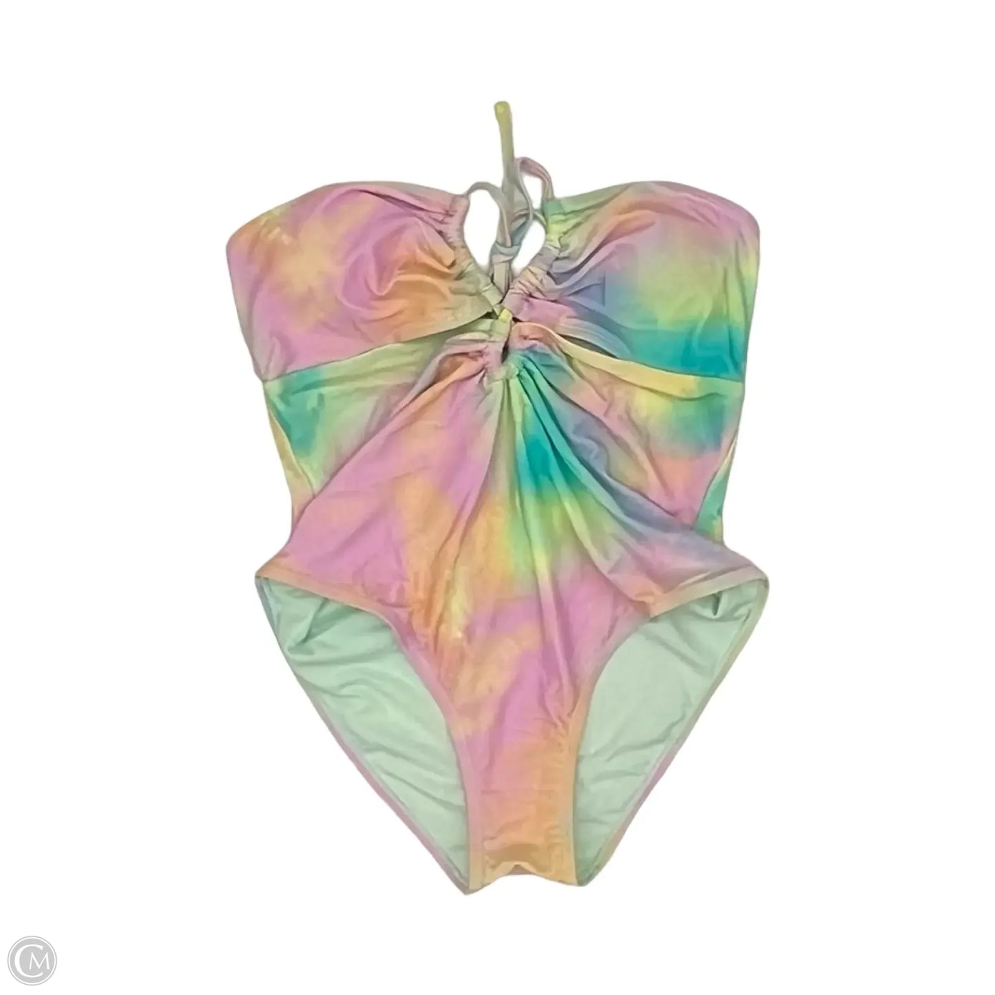 Swimsuit By Cupshe In Rainbow Print, Size: L