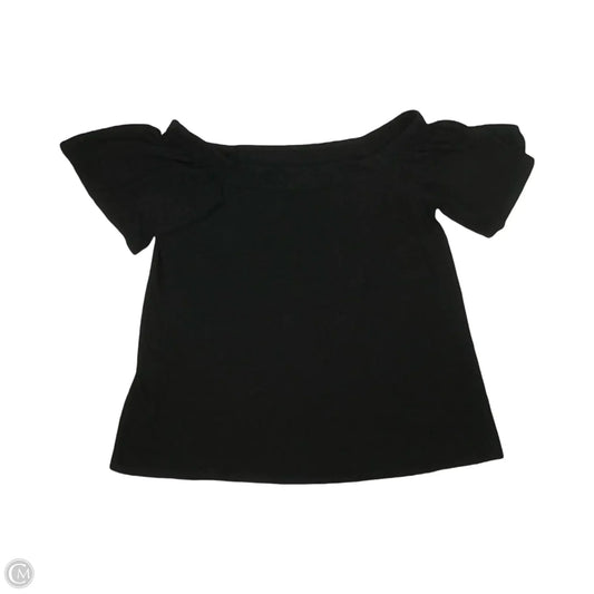 Top Short Sleeve By J. Jill In Black, Size: Sp