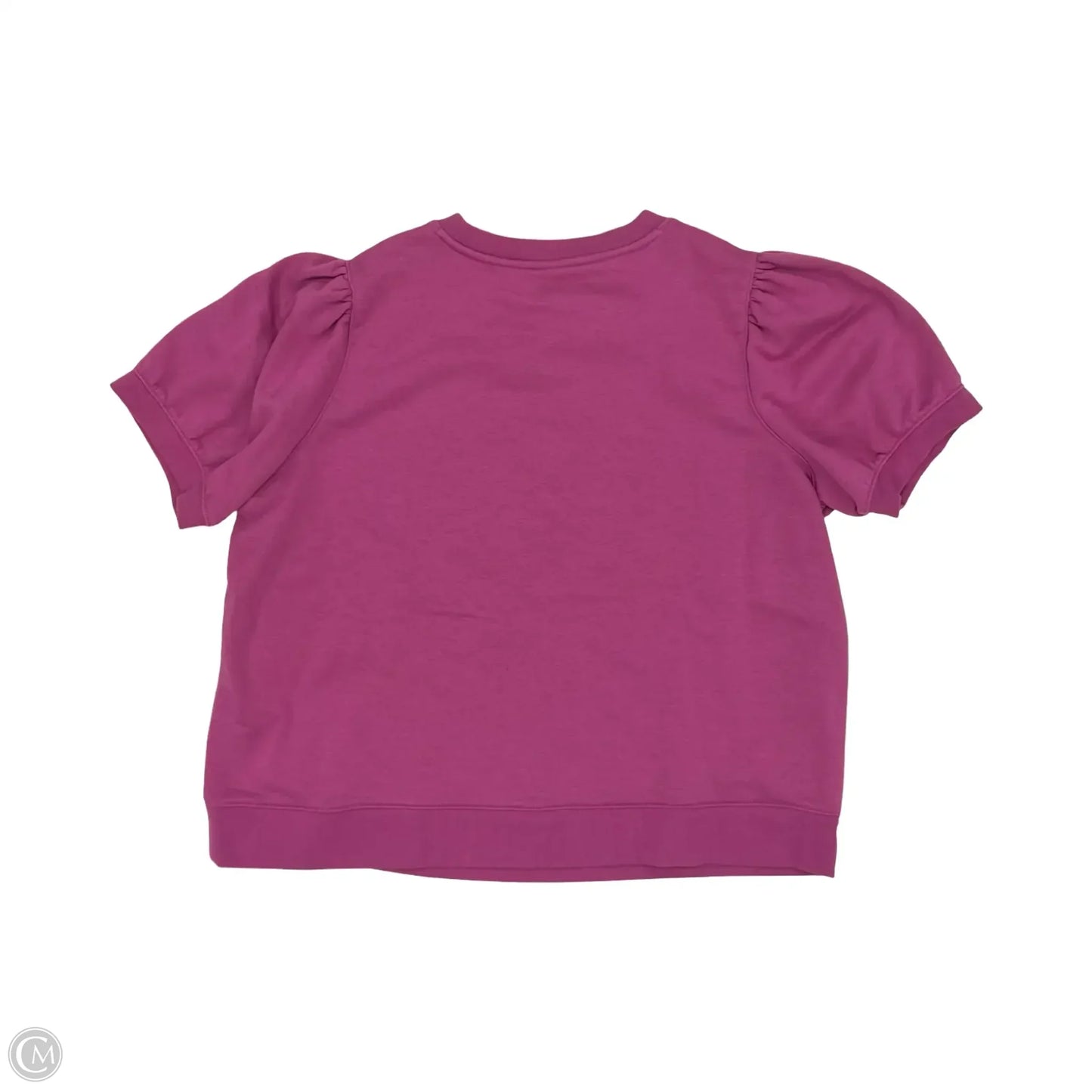 Top Short Sleeve By Terra & Sky In Pink, Size: 1x