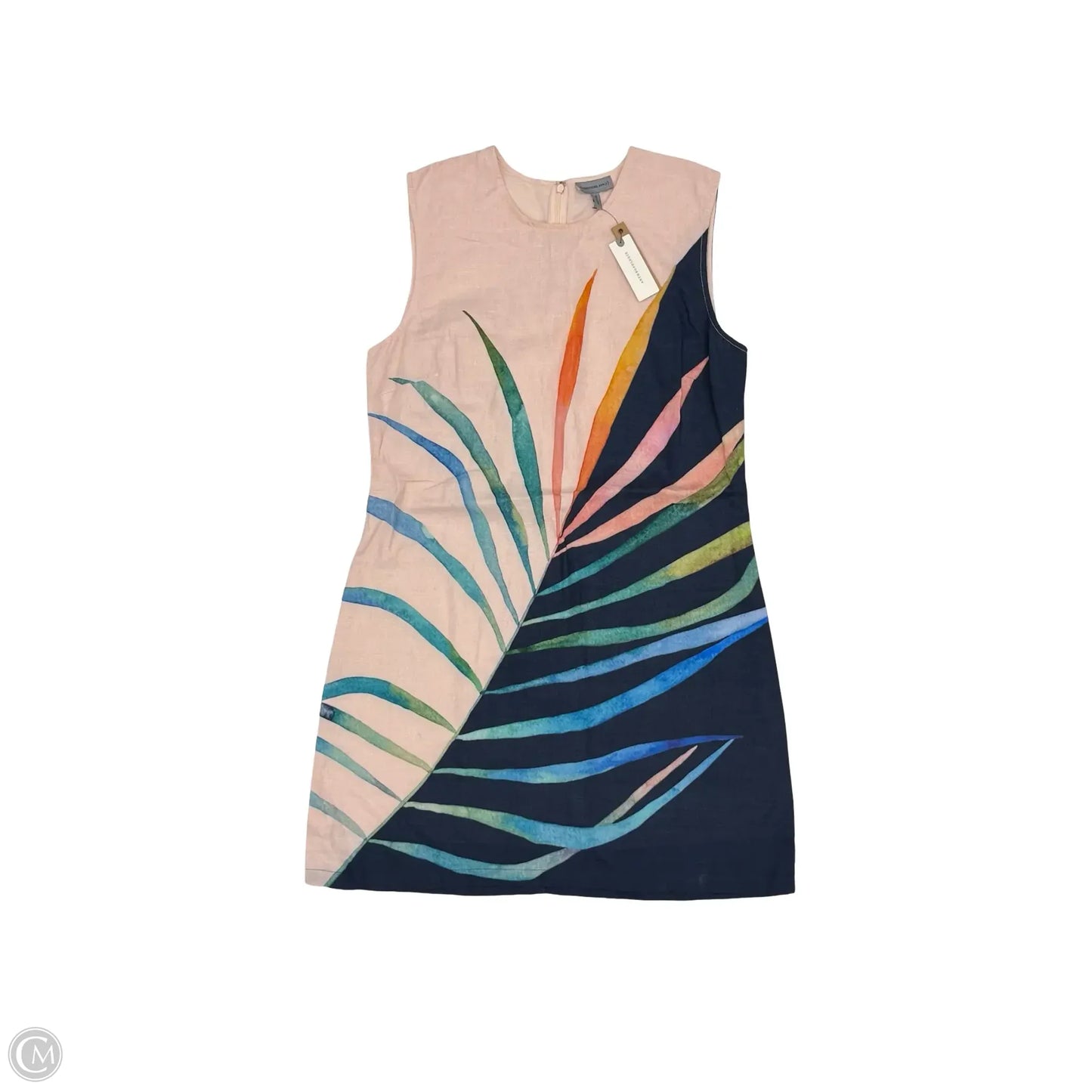 Dress Work By Conditions Apply In Blue & Pink, Size: M
