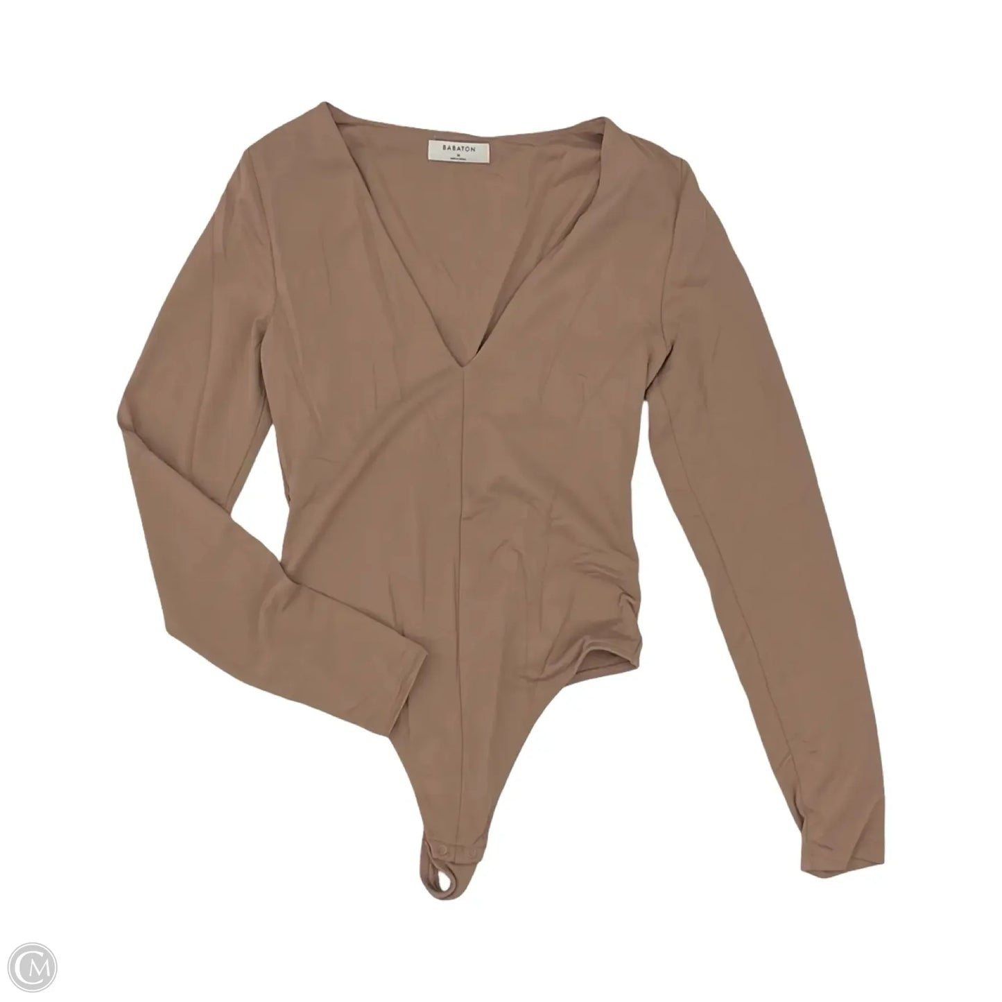 Bodysuit By Babaton In Tan, Size: M