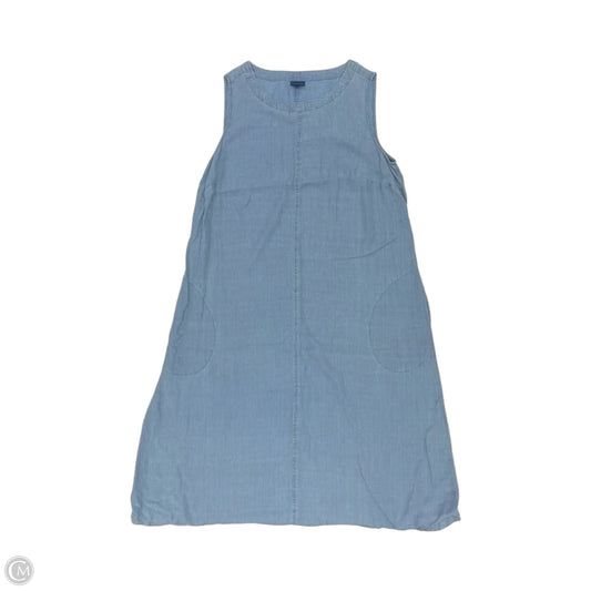 Dress Casual Midi By J. Jill In Blue, Size: Xl