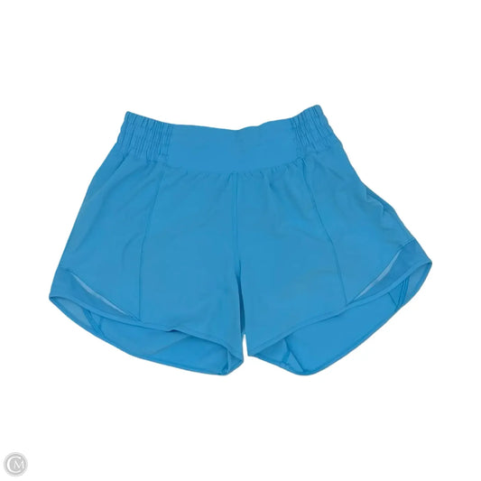 Athletic Shorts By Lululemon In Blue, Size: S
