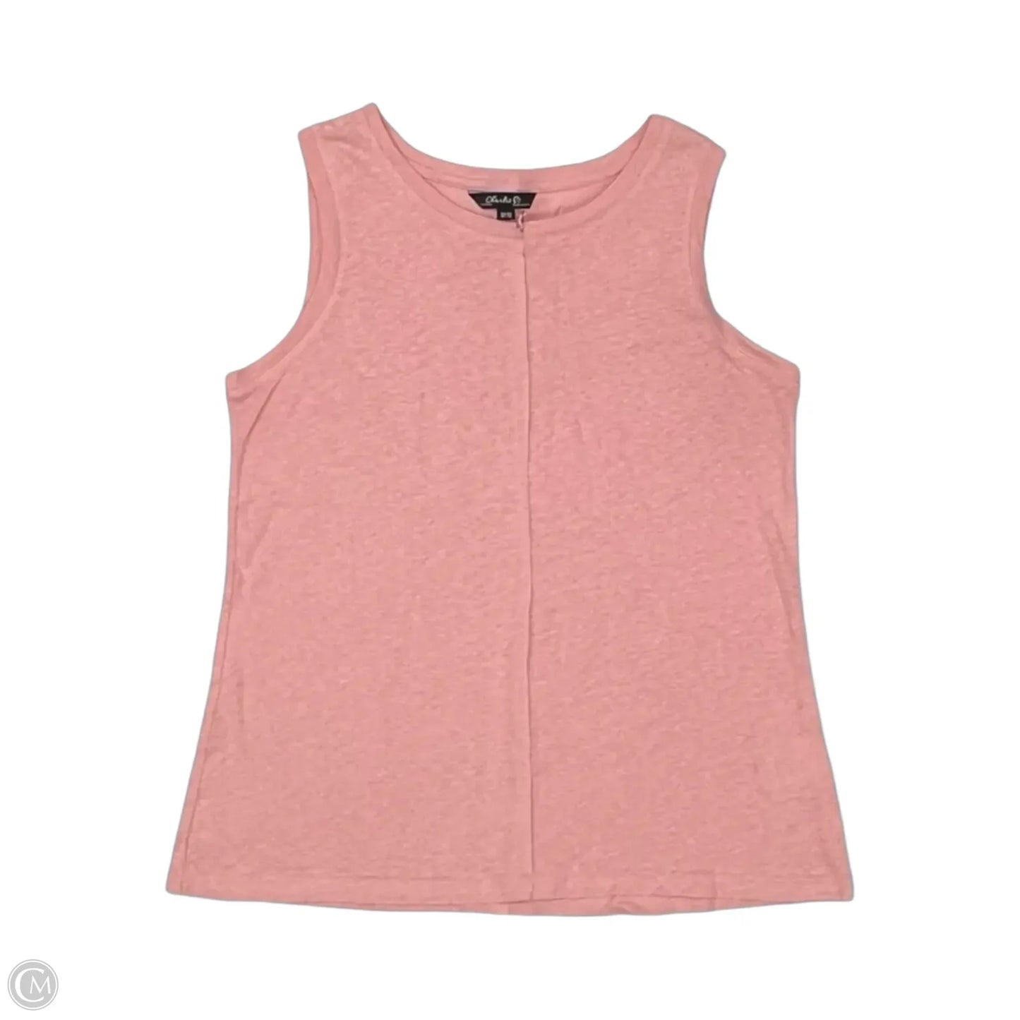 Top Sleeveless By Charlie B In Pink, Size: M