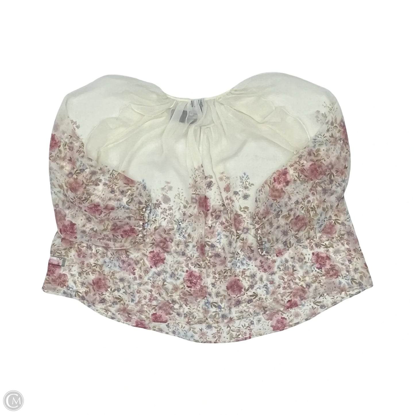 Blouse Long Sleeve By Torrid In Cream, Size: 1x