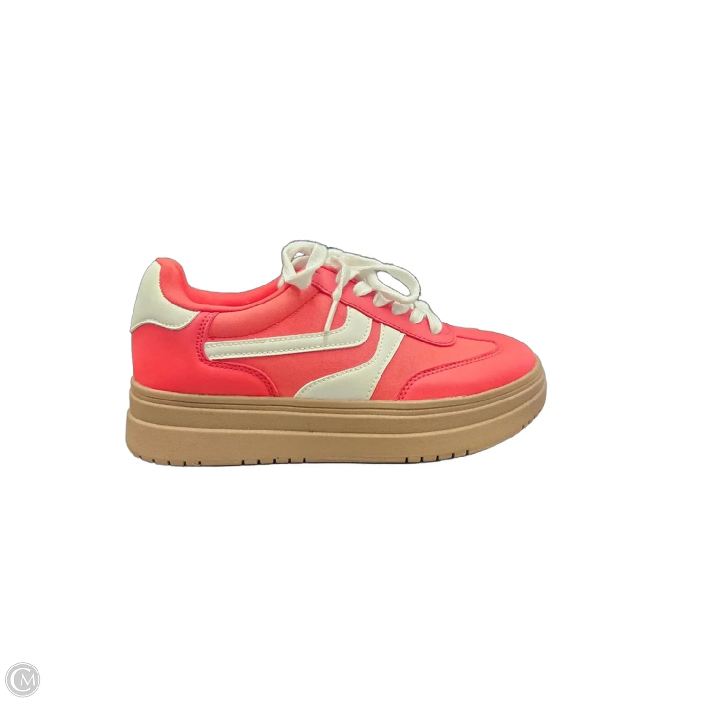 Shoes Sneakers By Torrid In Red & White, Size: 8