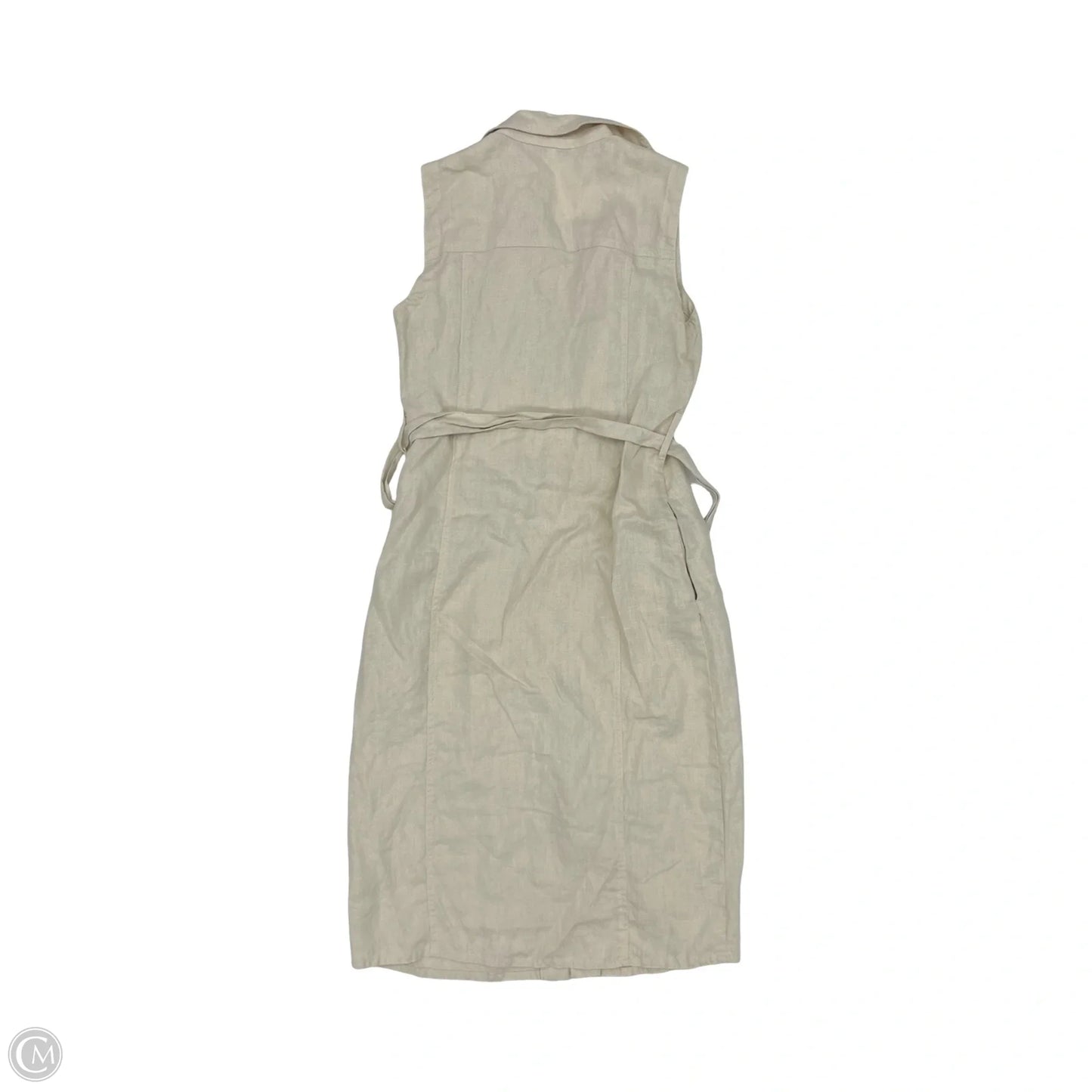 Dress Party Midi By Olivaceous In Tan, Size: M