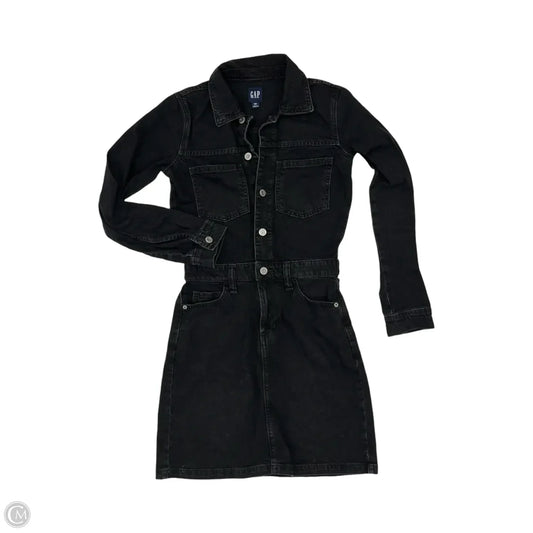 Dress Casual Short By Gap In Black Denim, Size: 0