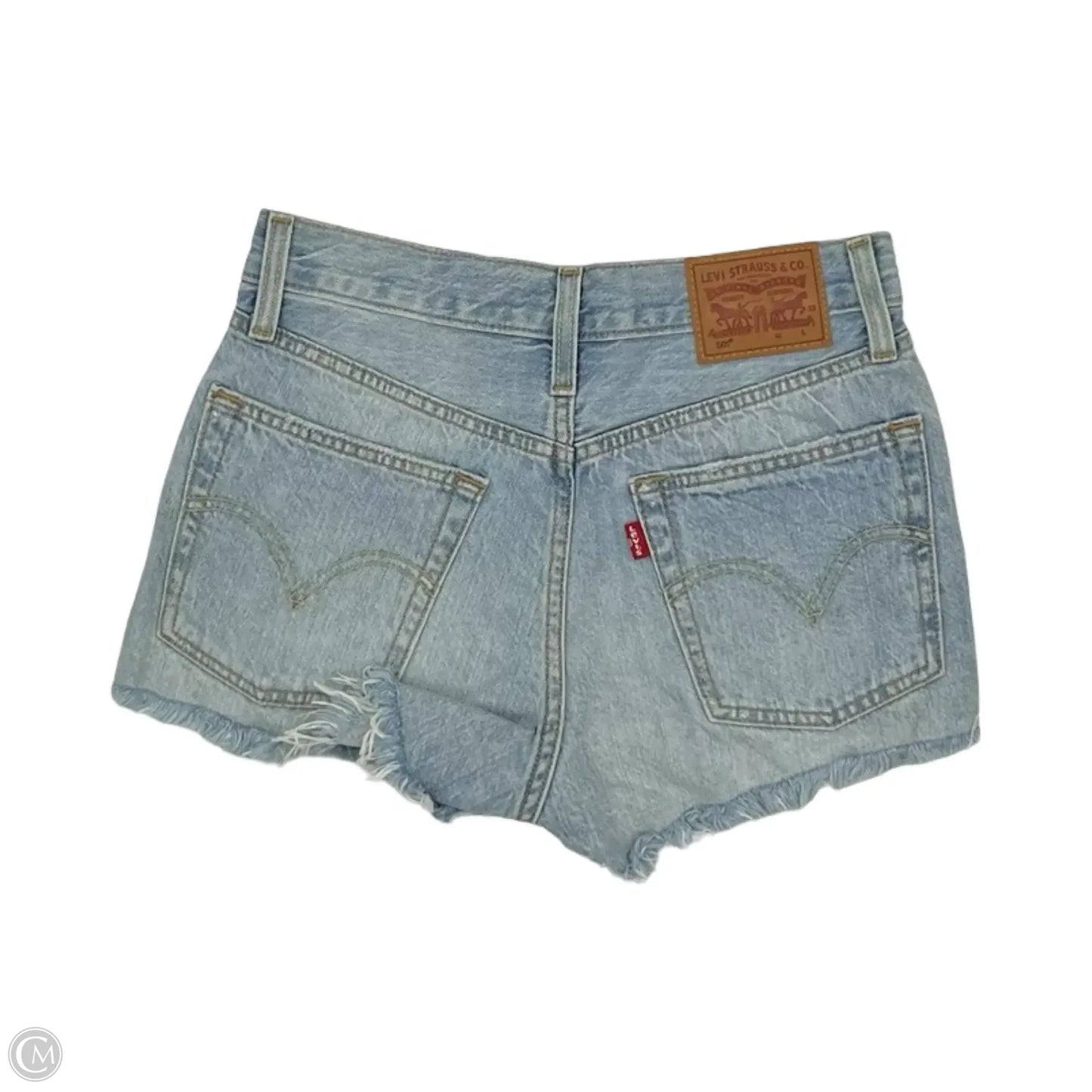 Shorts By Levis In Blue Denim, Size: 0