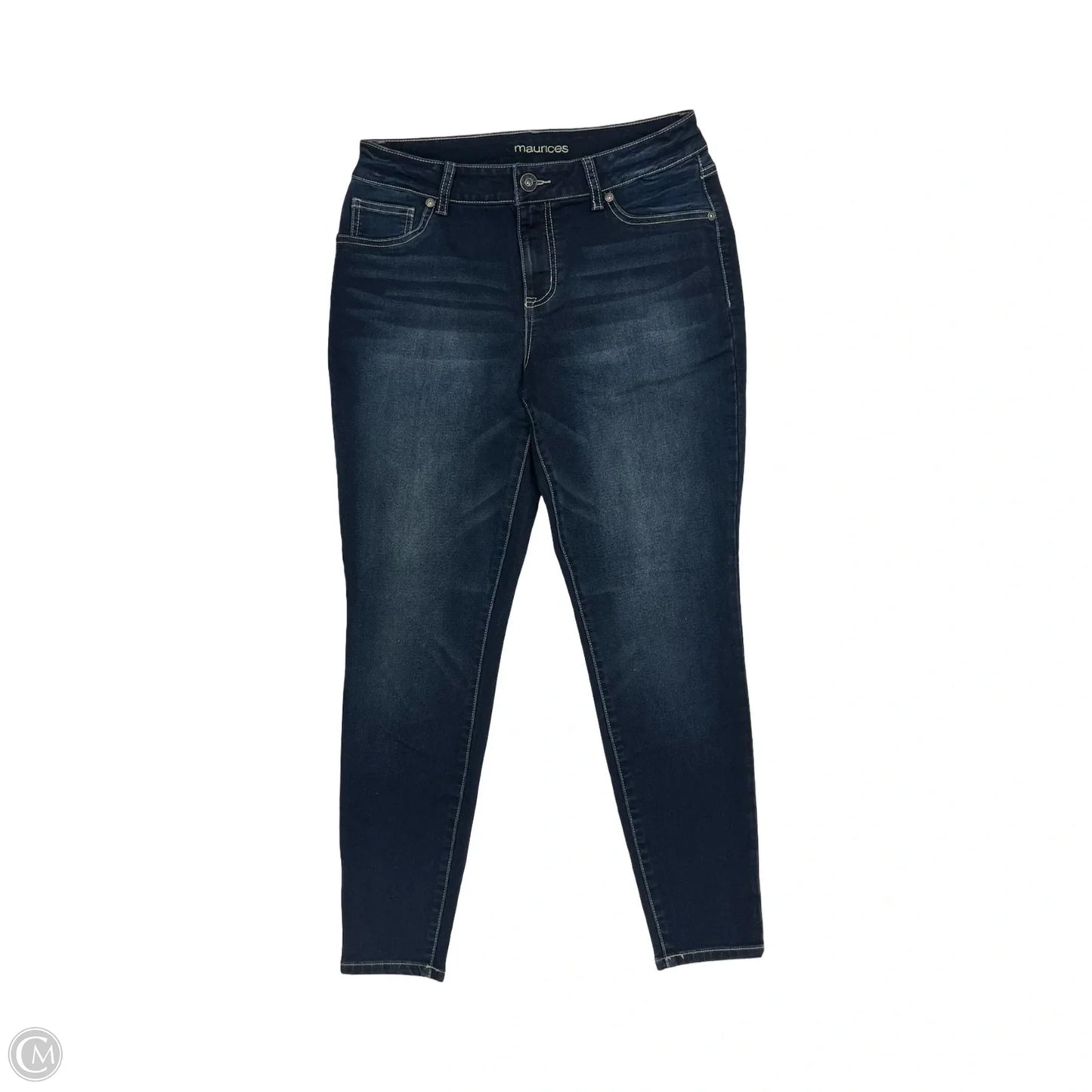 Jeans Jeggings By Maurices In Blue Denim, Size: Lp