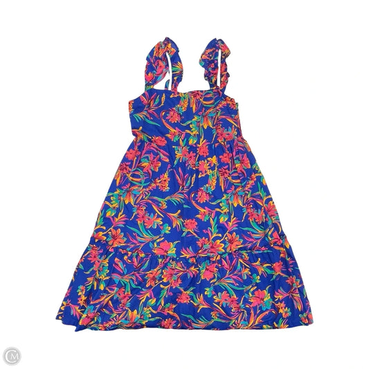 Dress Party Midi By J. Crew In Multi-colored, Size: 16