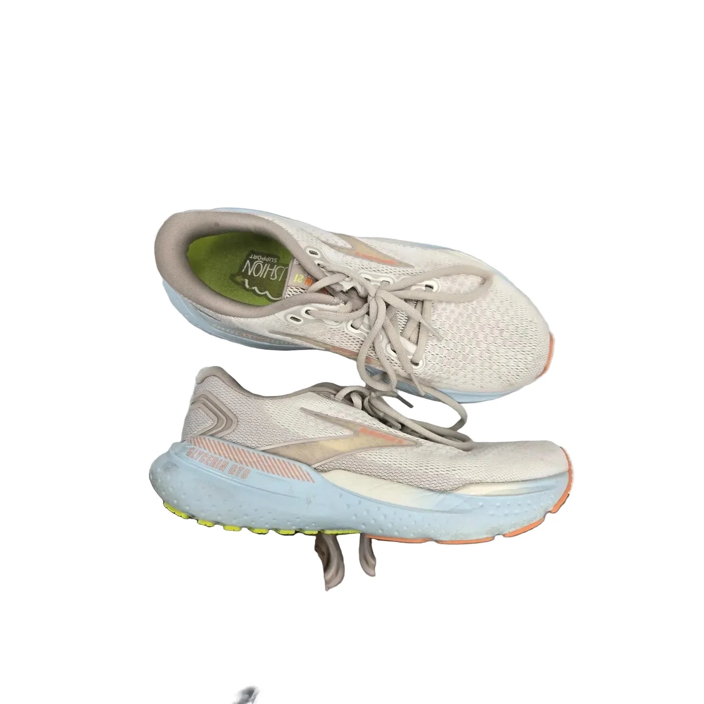 Shoes Athletic By Brooks In Tan, Size: 8.5