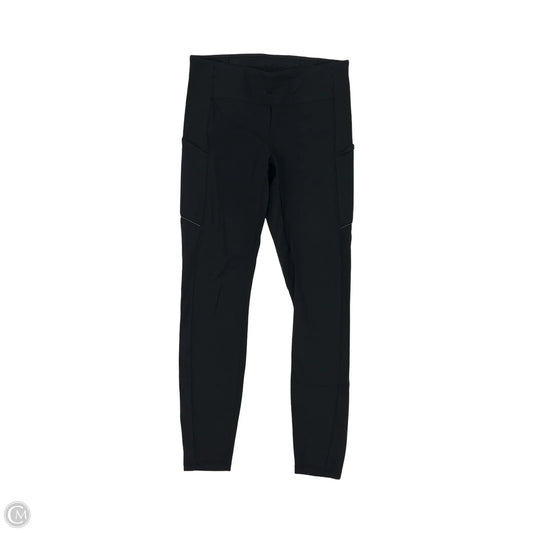 Athletic Leggings By Lululemon In Black, Size: M