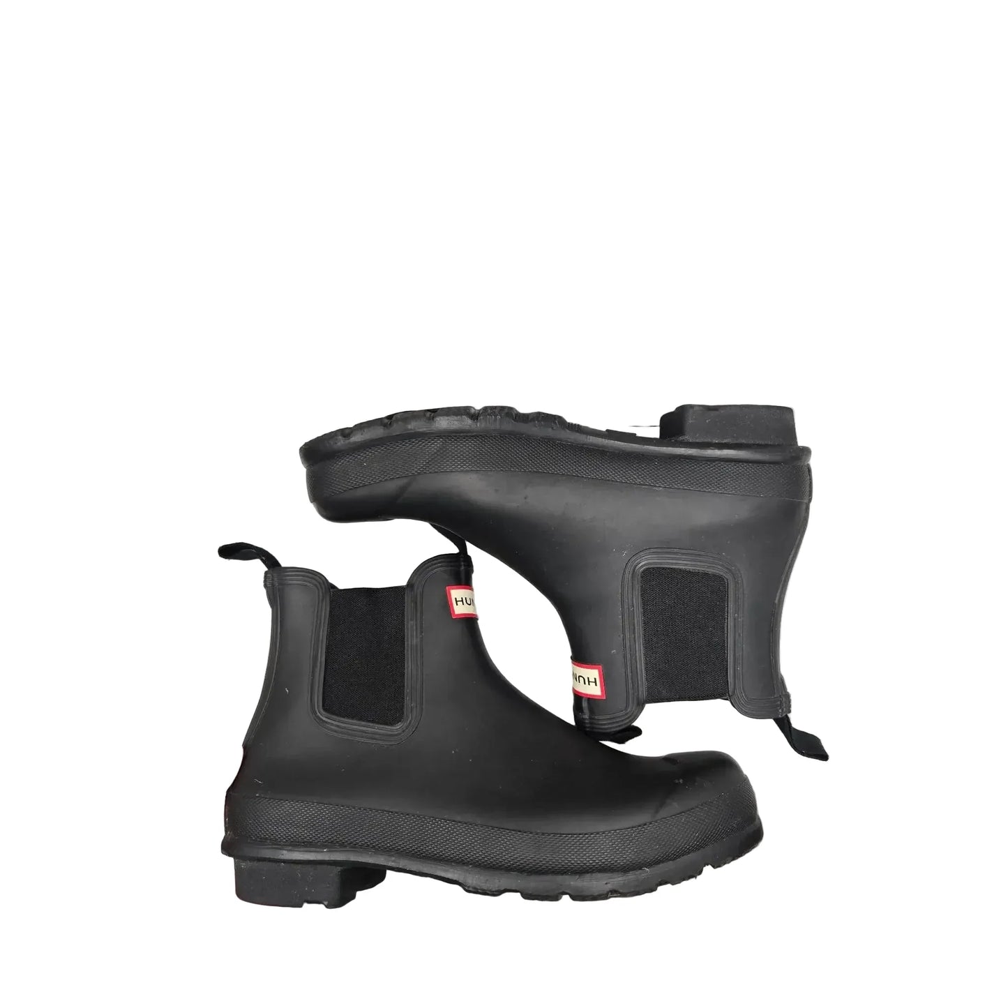 Boots Rain By Hunter In Black, Size: 9