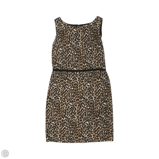 Dress Work By Loft In Animal Print, Size: 12